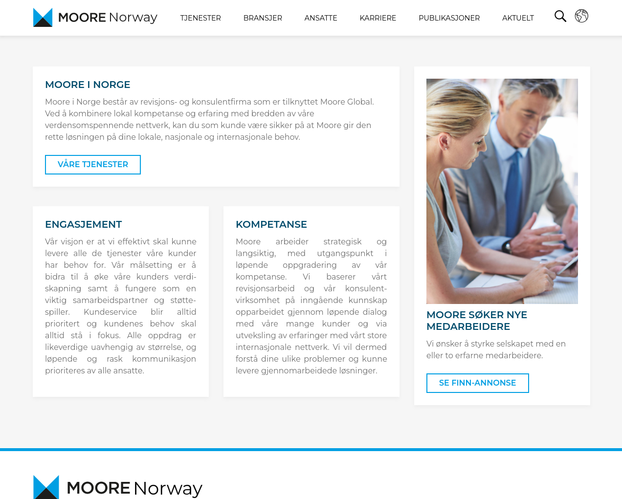 moore-norway.no presentation