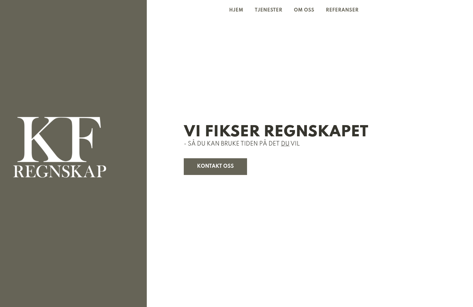 kfregnskap.no presentation