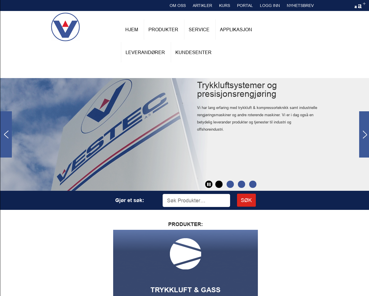 vestec.no presentation