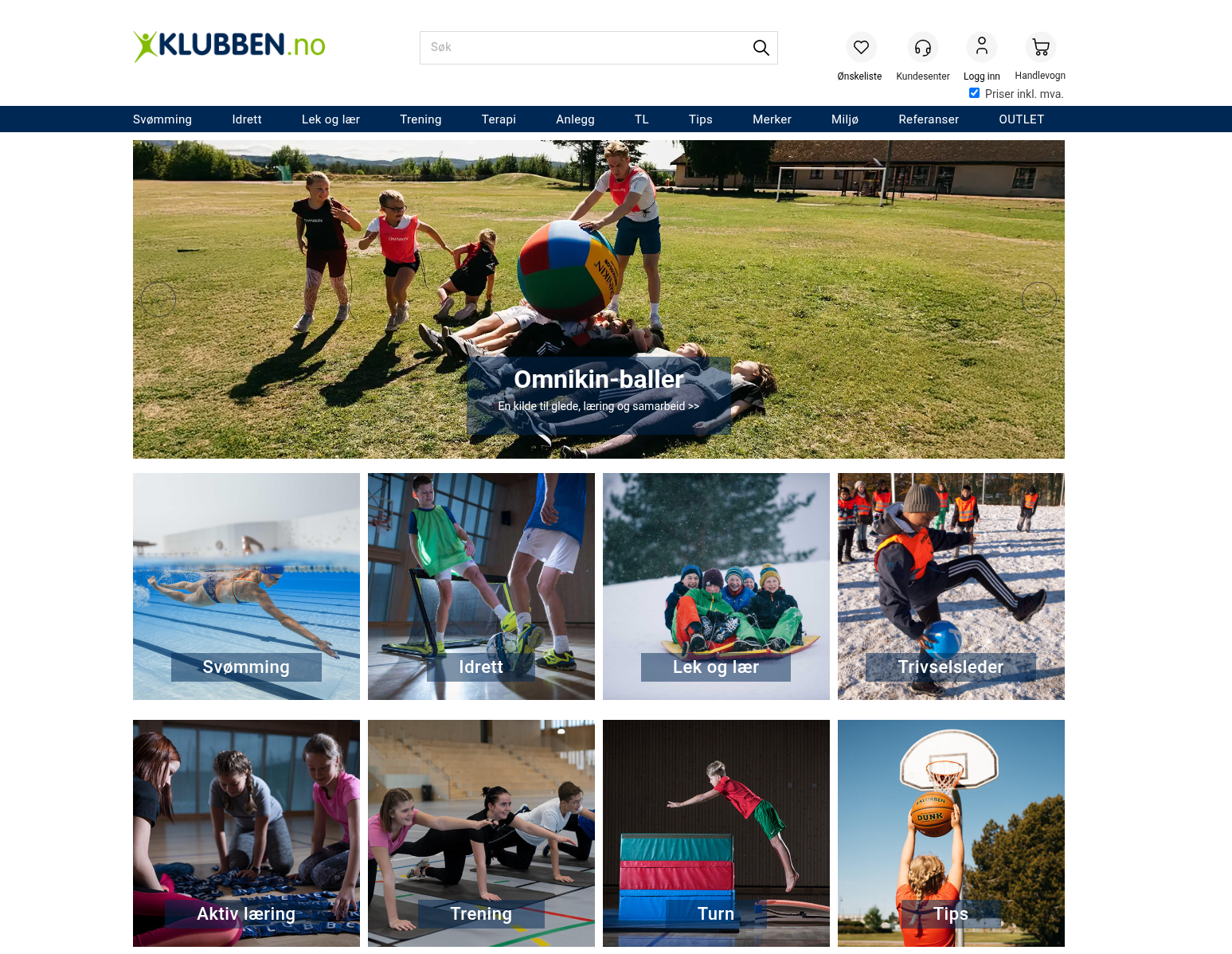 klubben.no presentation