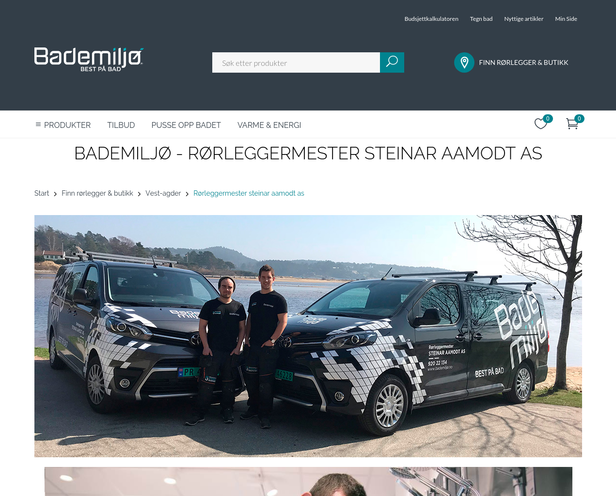 bademiljo.no presentation
