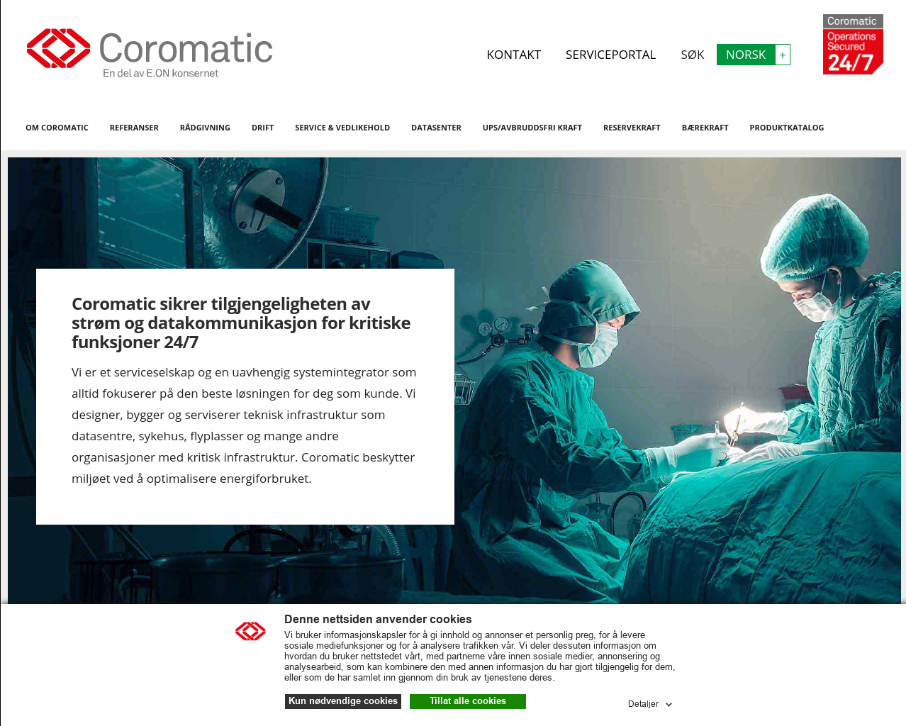 coromatic.no presentation