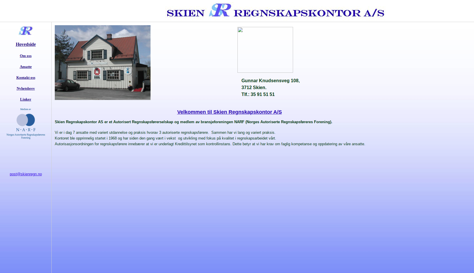 skienregn.no presentation