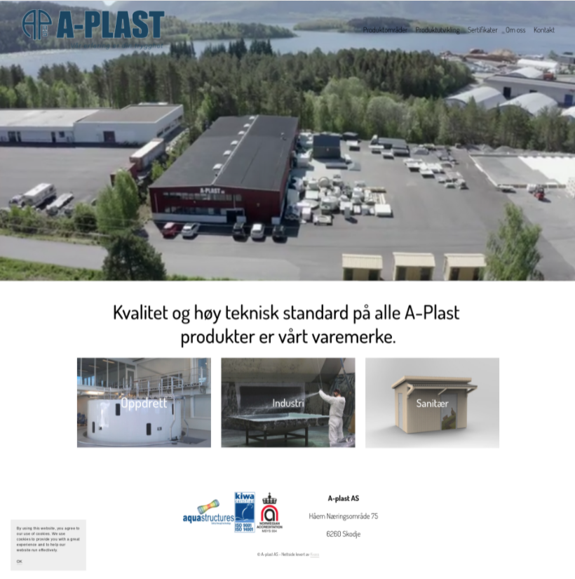 a-plast.no presentation