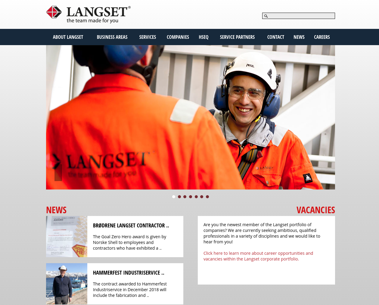 langset.no presentation
