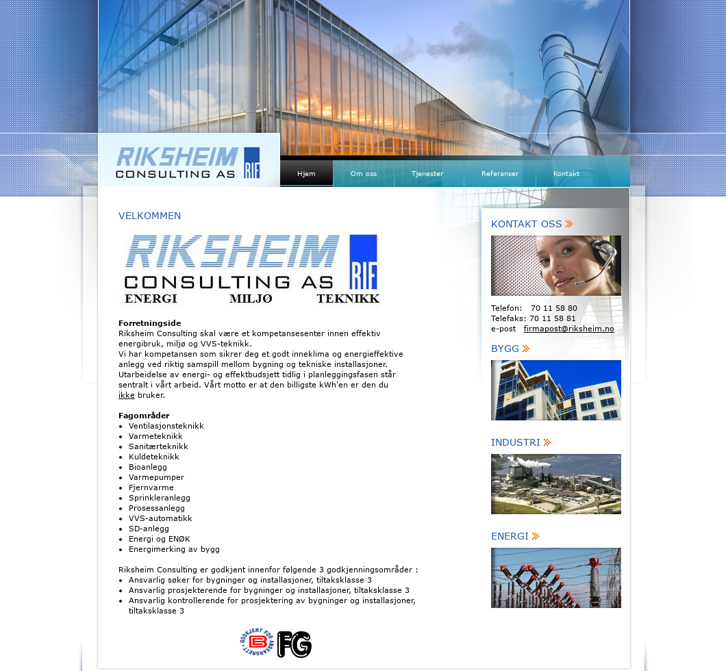 riksheim.no presentation