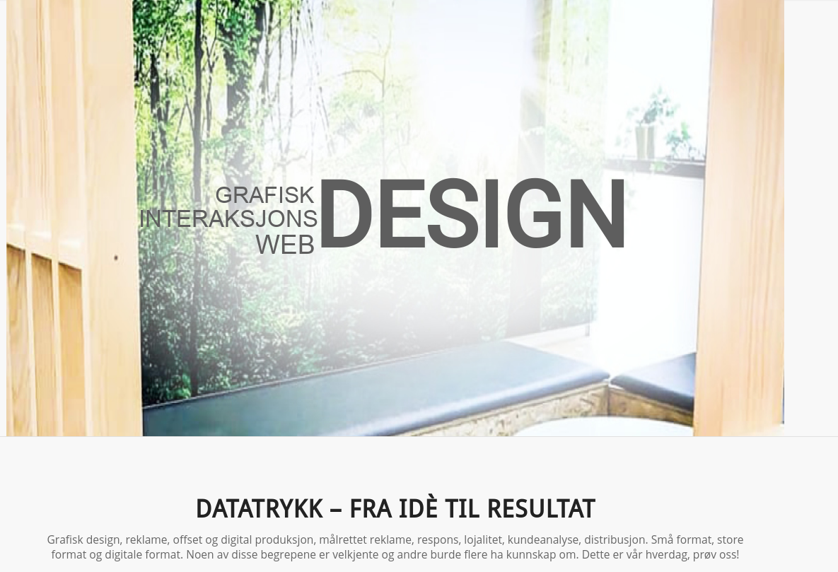 datatrykk.no presentation