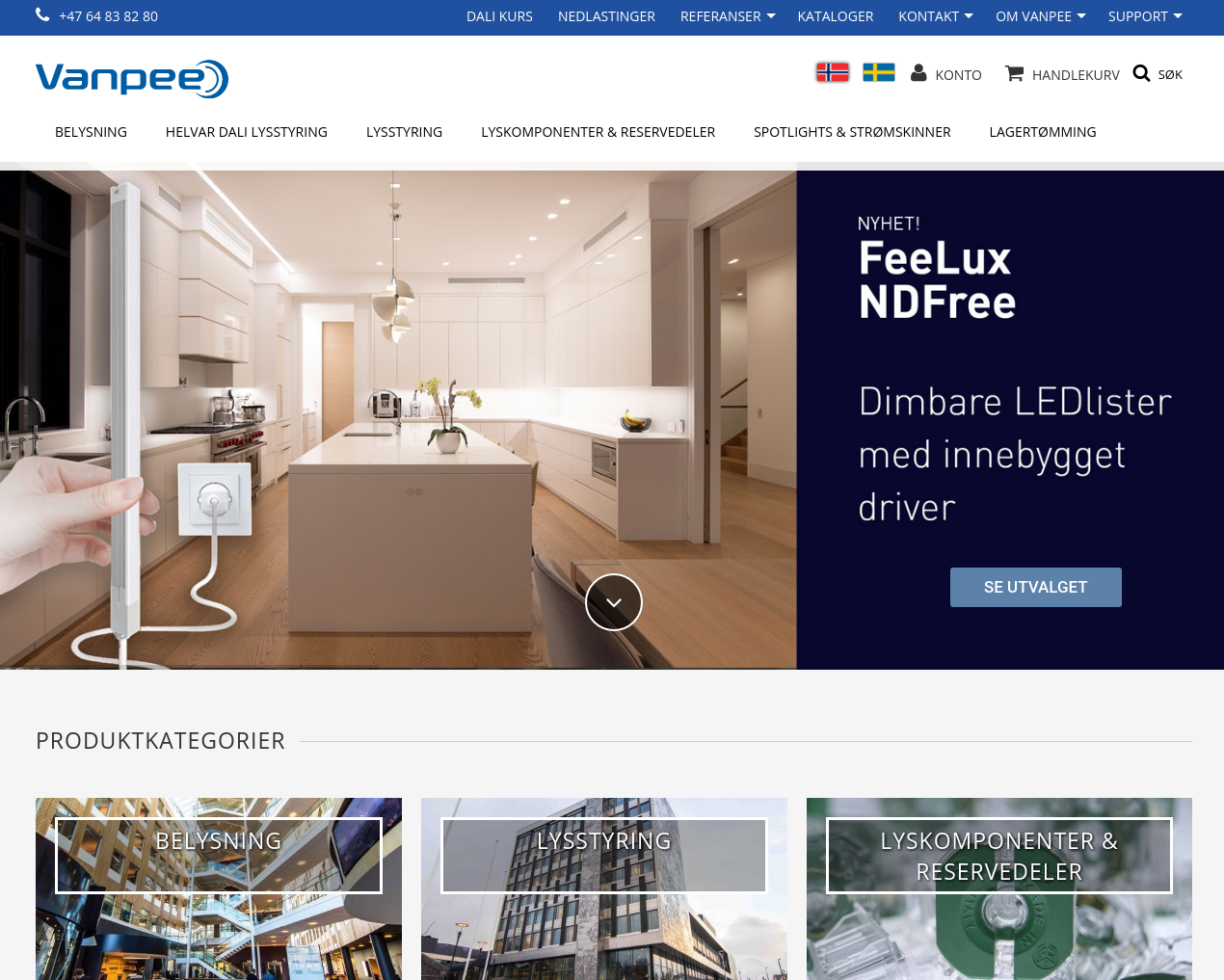 vanpee.no presentation