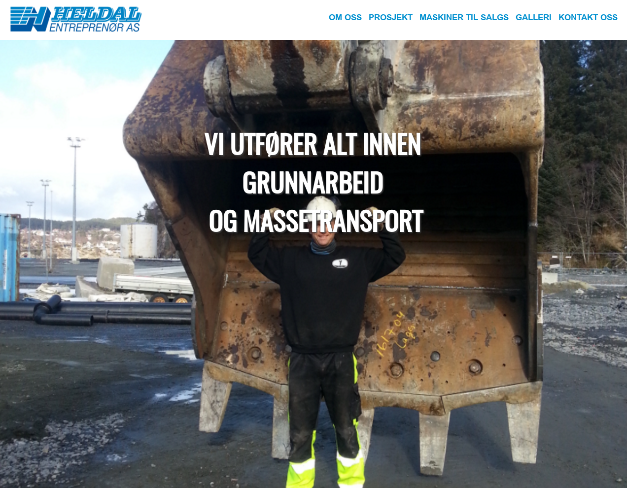 heldal-entreprenor.no presentation