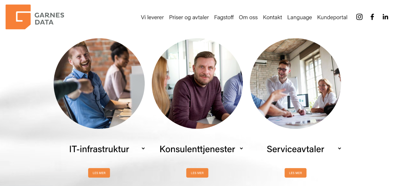 garnesdata.no presentation