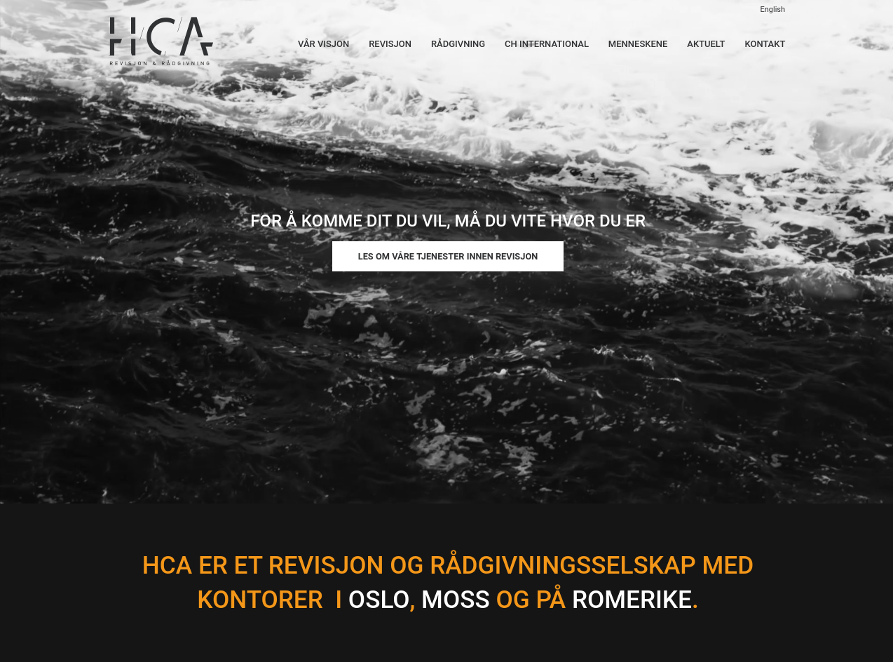 hca-revisjon.no presentation