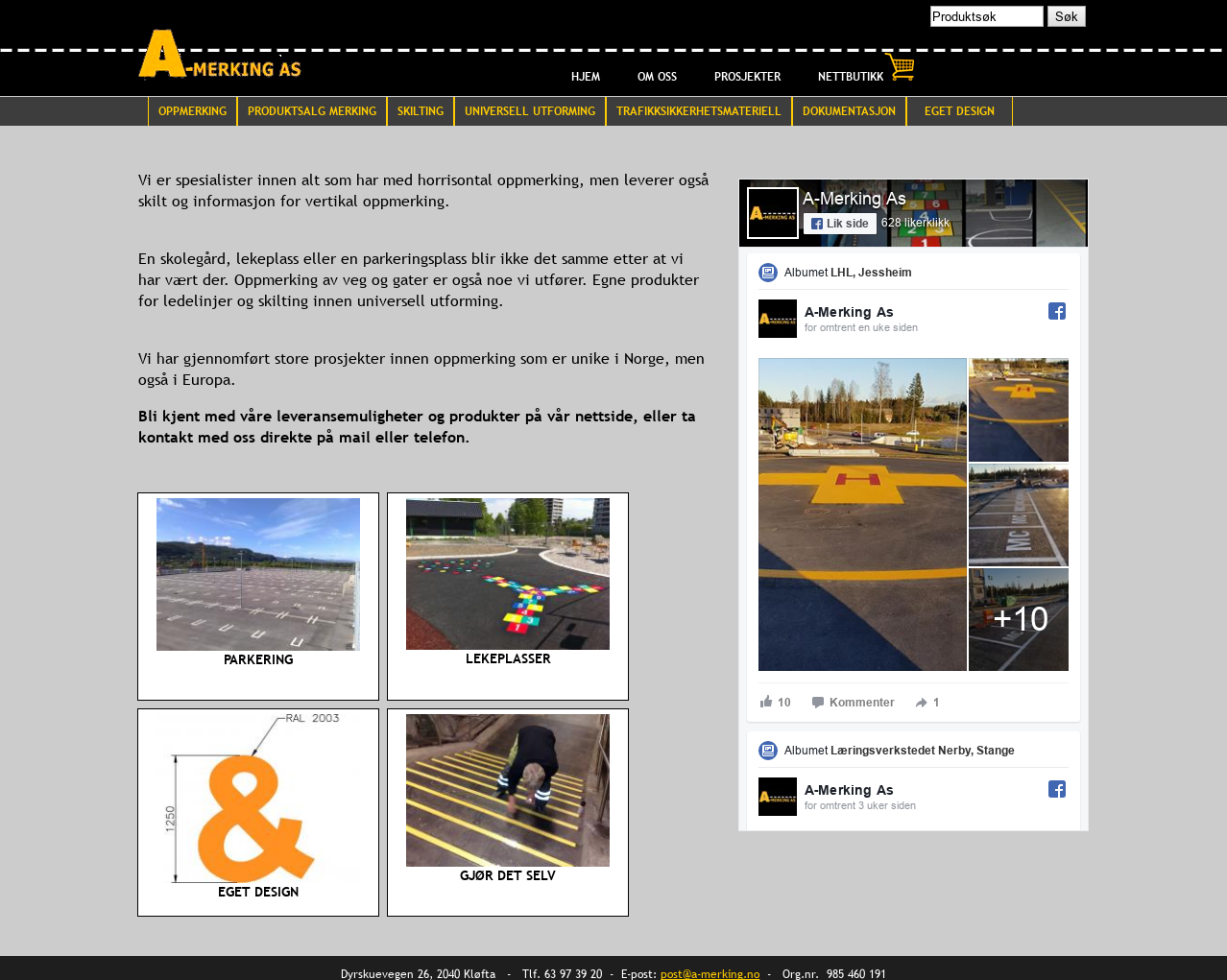 a-merking.no presentation