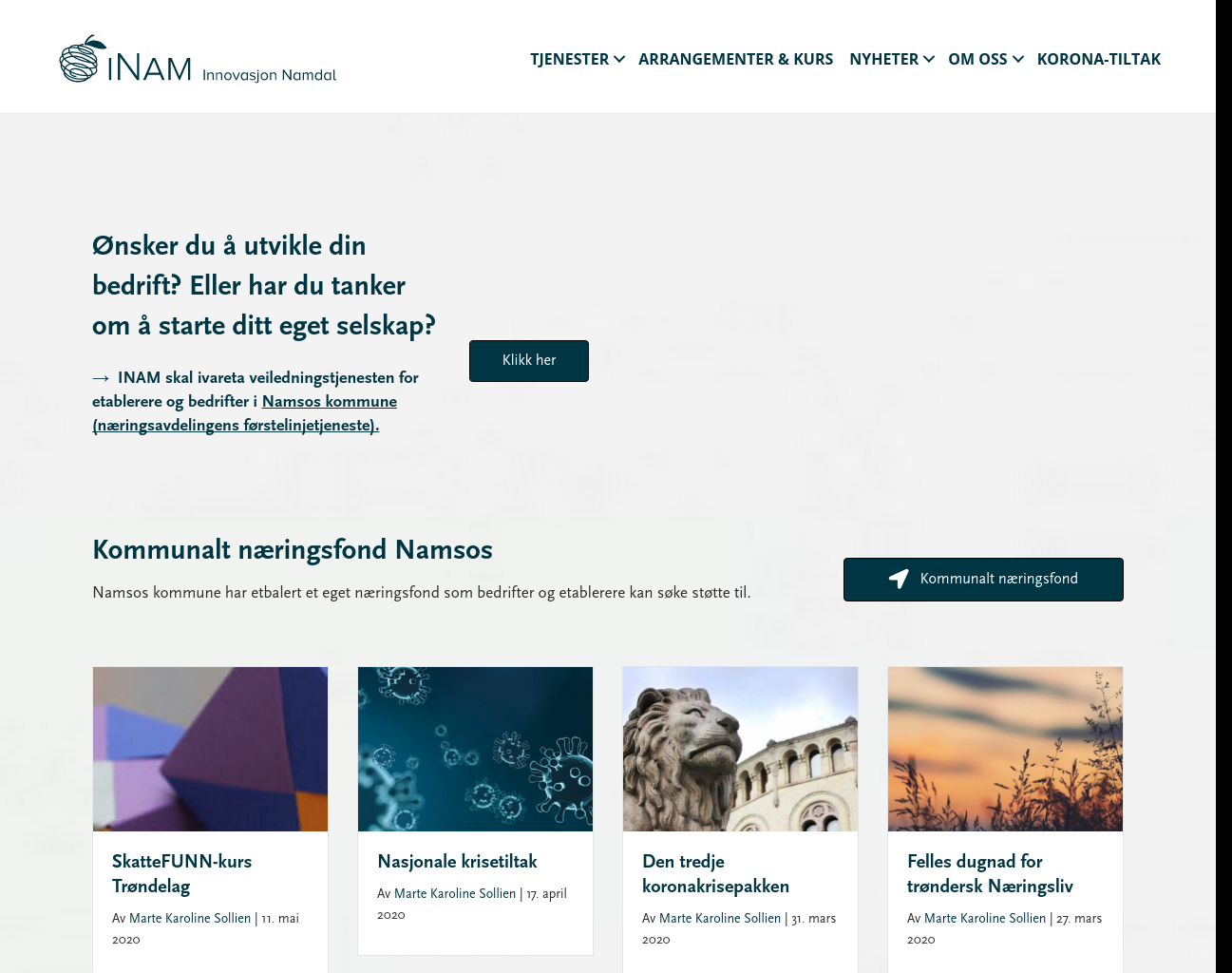 inam.no presentation