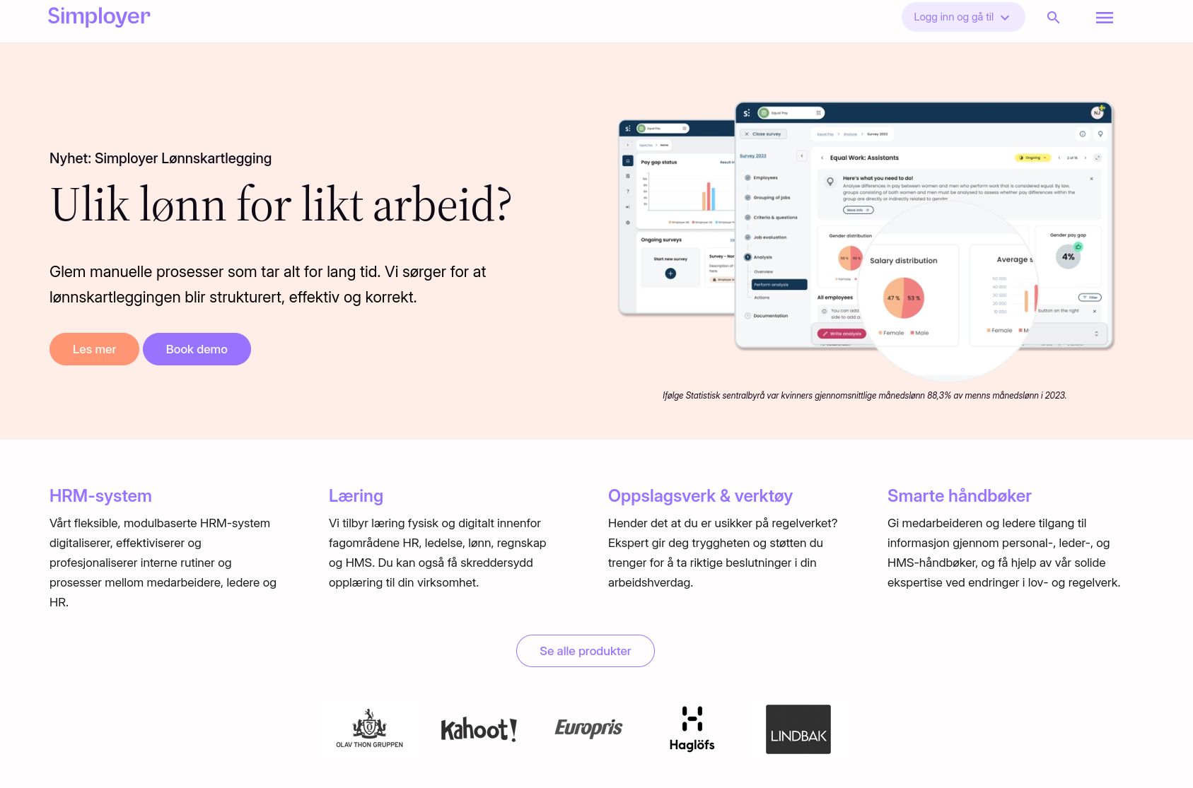 simployer.no presentation