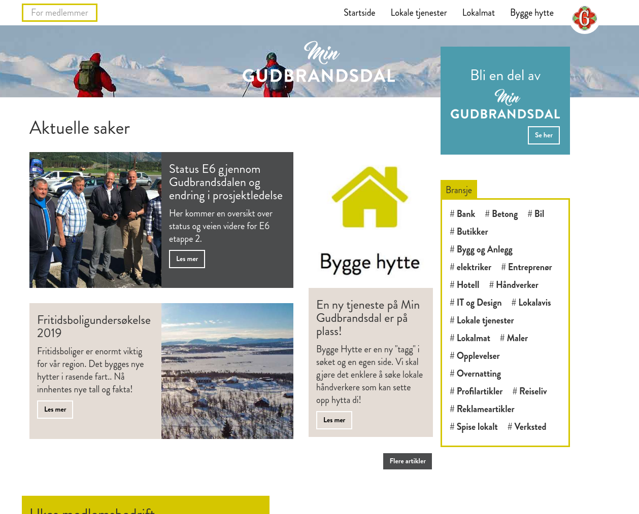 mingudbrandsdal.no presentation