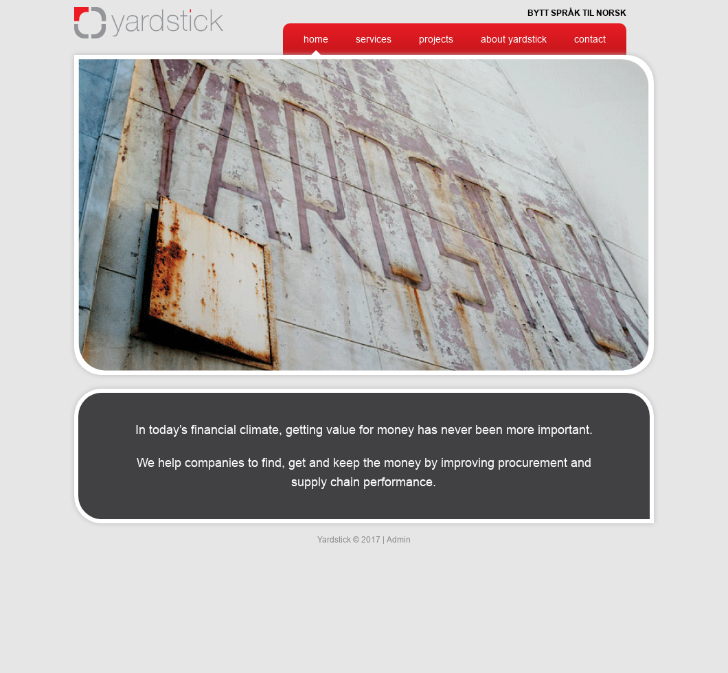 yardstick.no presentation